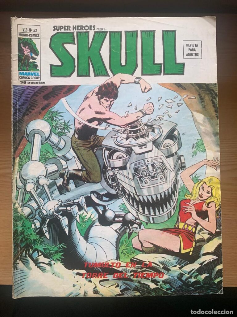 super heroes vol 2 n 52 skull muy buen estado