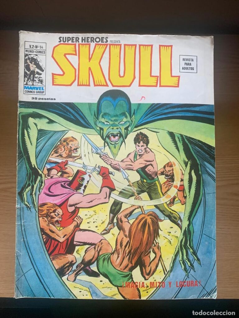 super heroes vol 2 n 54 skull buen estado