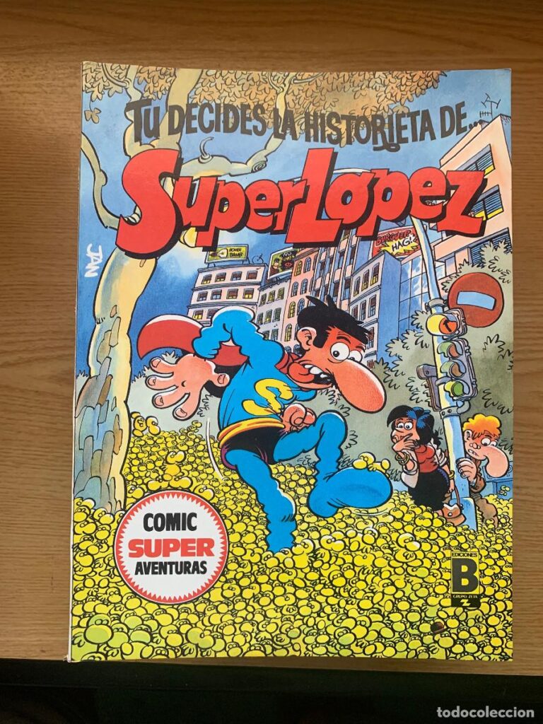 tú decides la historieta de superlópez super lópez d3 de kiosko excelente